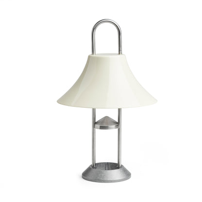 Mousqueton Portable Lamp by HAY - Oyster White
