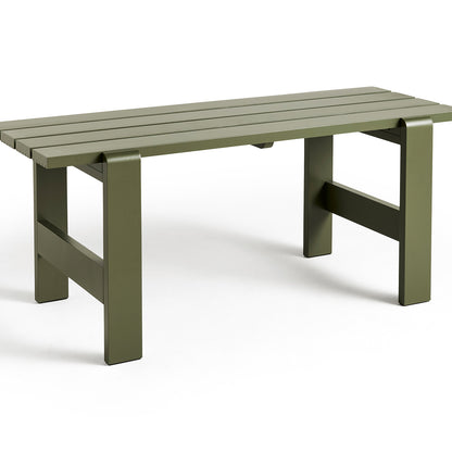 Weekday Table by HAY - Length: 180 cm / Olive Lacquered Pinewood