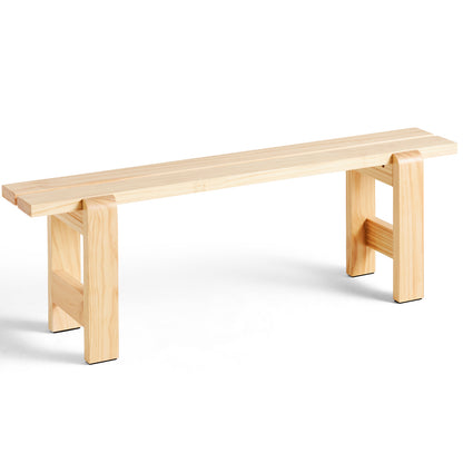 Weekday Bench by HAY - Length: 140 cm / Lacquered Pinewood