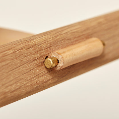 Form & Refine Angle Stool - Oiled Oak