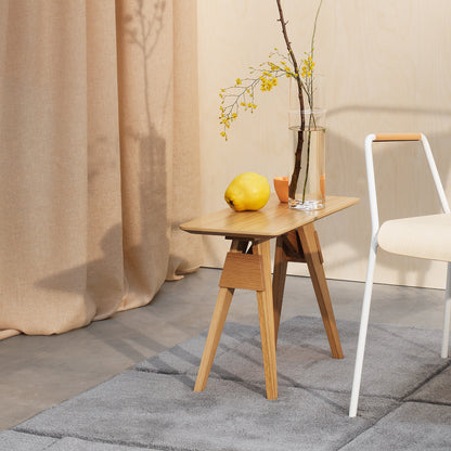 Arco Natural Oak Small Table by Design House Stockholm