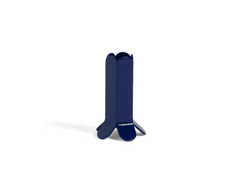 Small Dark Blue Arcs Candleholder by HAY