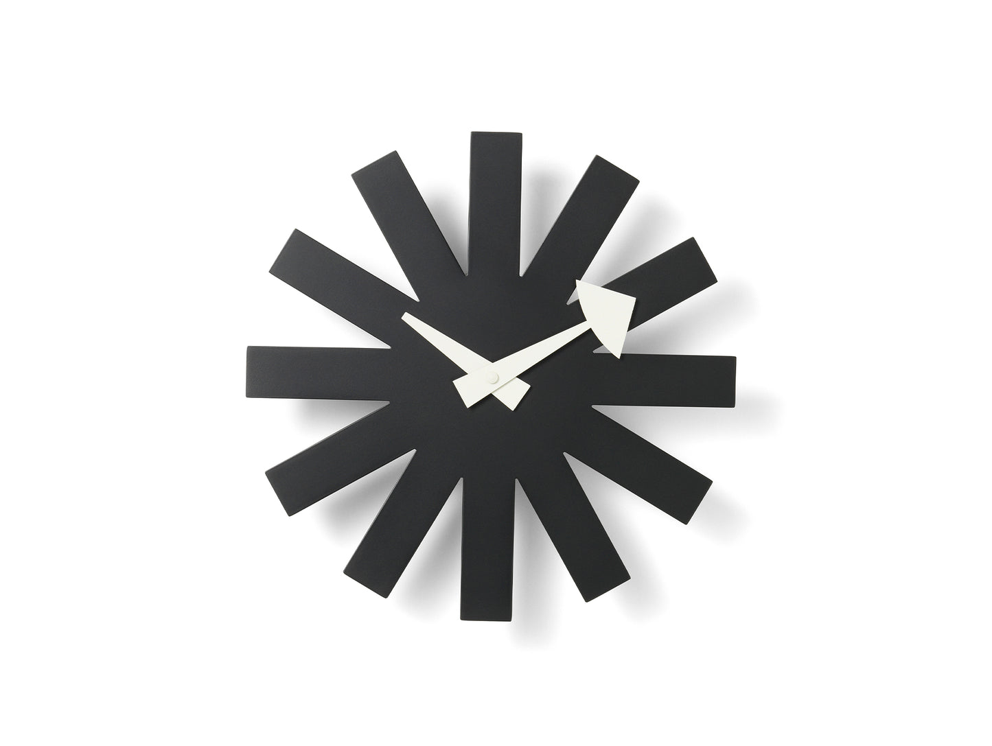 George Nelson Asterisk Wall Clock by Vitra - Black