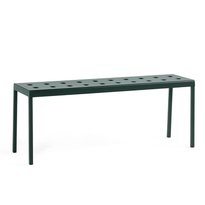 Length: 119.5 cm / Dark Forest / Balcony Outdoor Bench by HAY