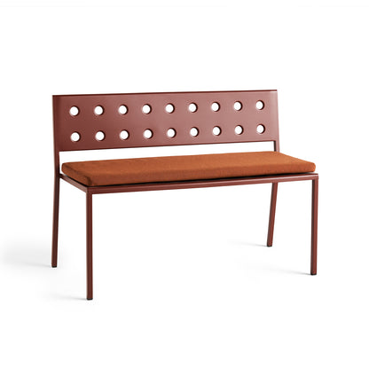 Balcony Dining Bench Cushion by HAY - Red Cayenne