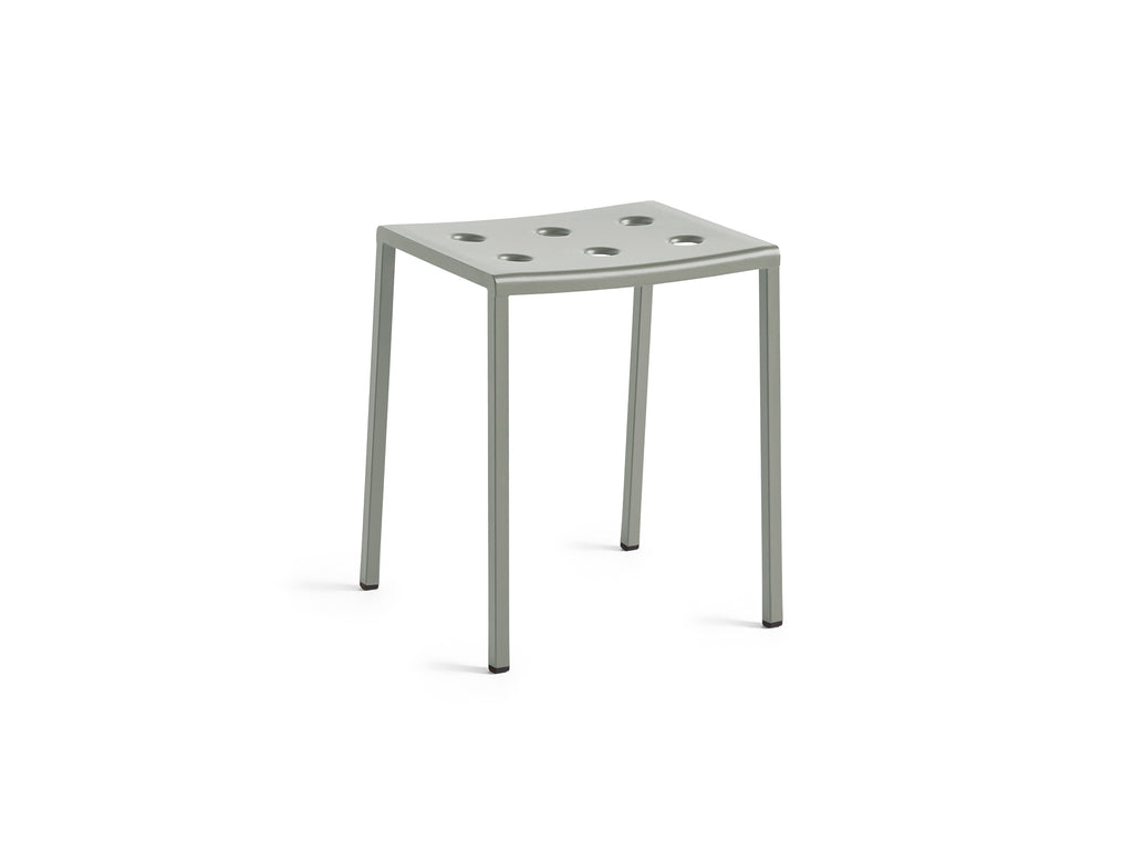Green outlet outdoor stool