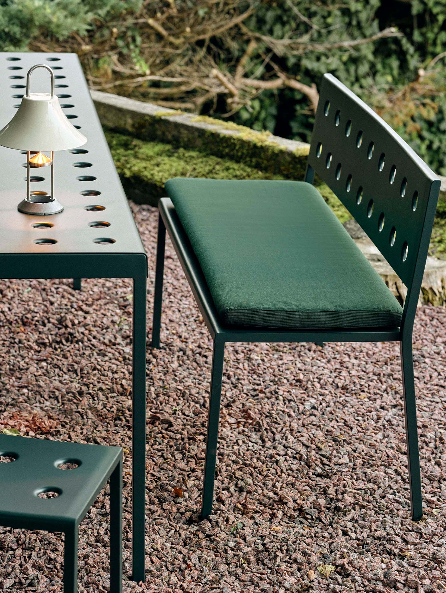 Dark green bench cushion 2025