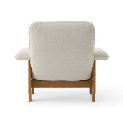 Brasilia Lounge Chair / Oiled Oak / Moss 011 by Menu