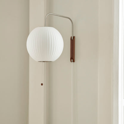 George Nelson Ball Bubble Wall Sconce by HAY