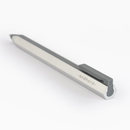 Core Retractable Pen by Andhand - Silver Lustre