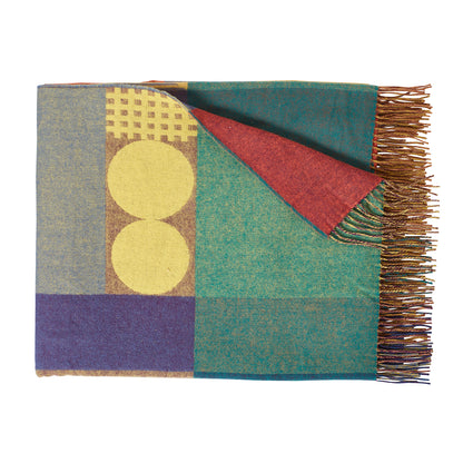 Carnival Lambswool Throw by Donna Wilson