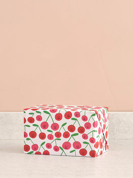 Cherries Wrapping Paper by Wrap Stationery
