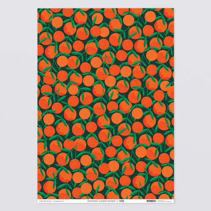 Clementines Wrapping Paper by Wrap