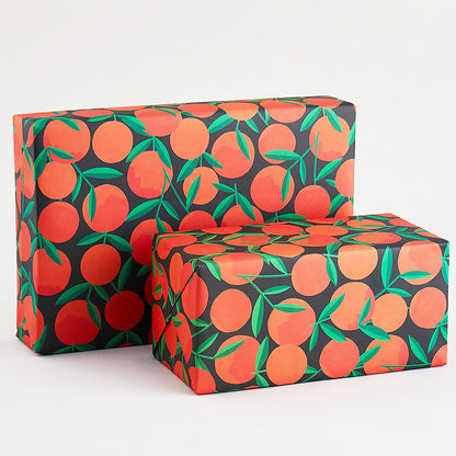 Clementines Wrapping Paper - x 3 Sheets by Wrap
