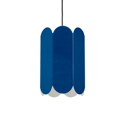 Cobalt Blue Arcs Pendant Lamp by HAY