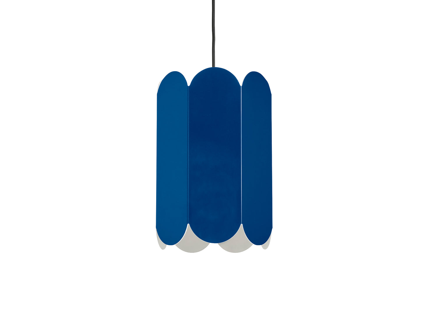 Cobalt Blue Arcs Pendant Lamp by HAY