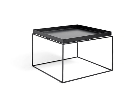 Coffee Black Tray Table by HAY