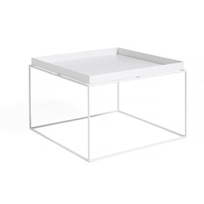 Coffee White Tray Table by HAY