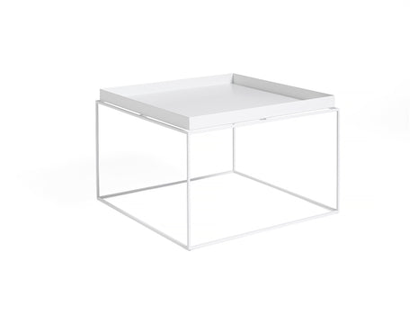 Coffee White Tray Table by HAY