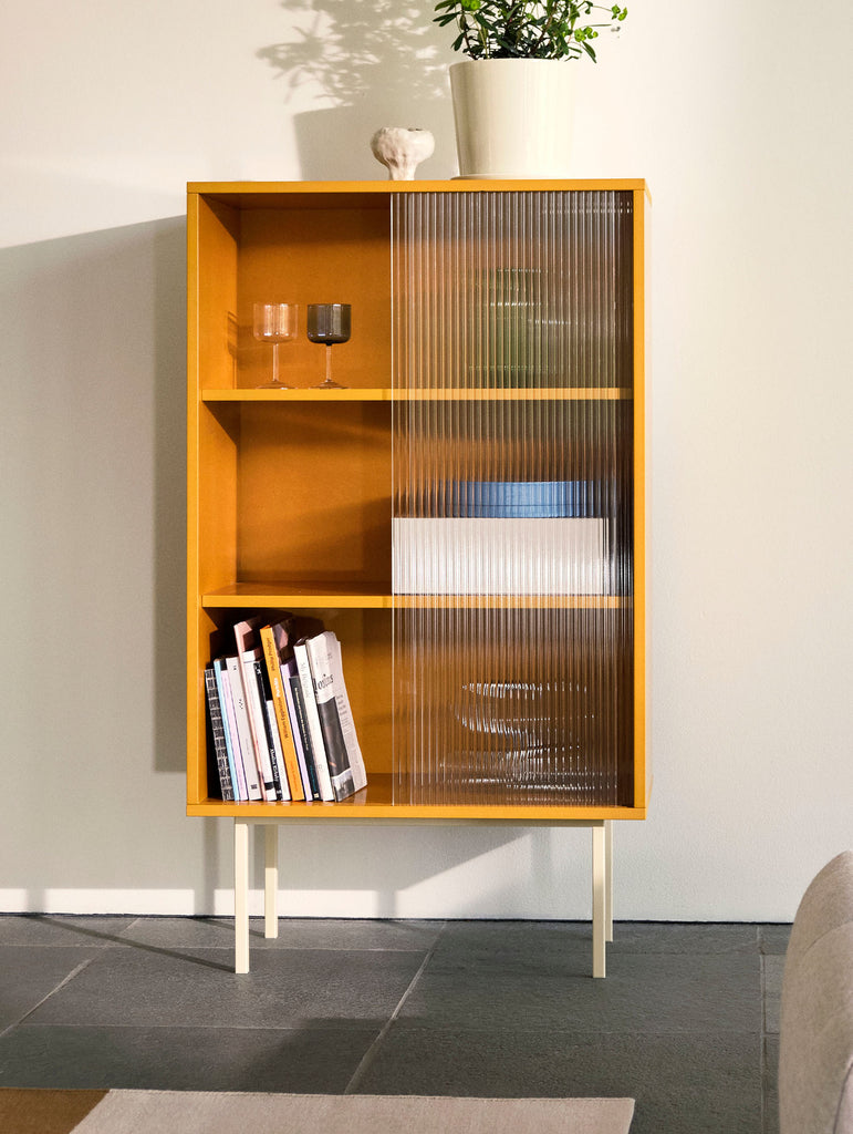 Modern tall store cabinet