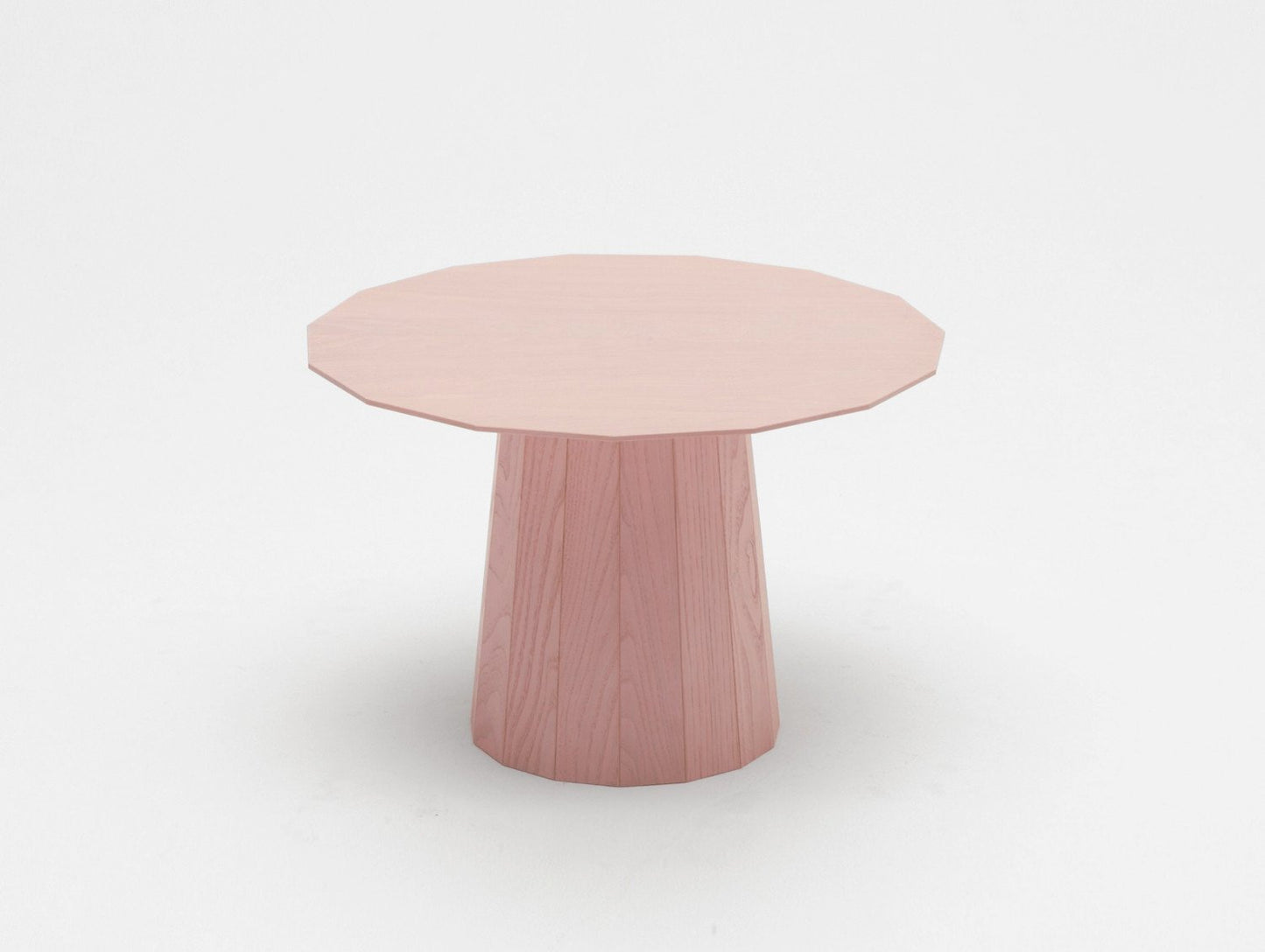 カラーウッドサイドテーブル
