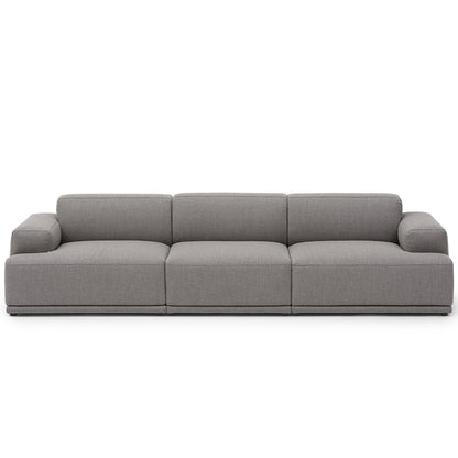 Connect Soft 3-Seater Modular Sofa by Muuto - Configuration 1 / Re-wool 128