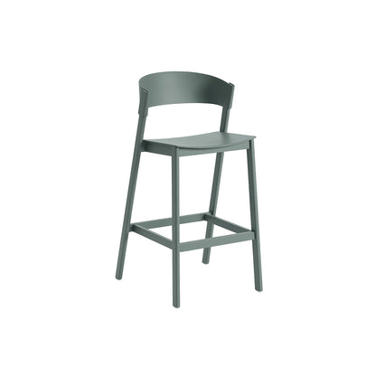 Cover Bar Stool by Muuto - Green 