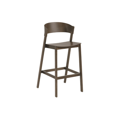 Cover Counter Stool by Muuto - Stained Dark Brown  