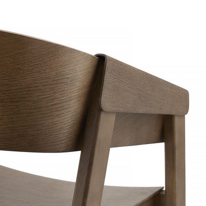 Muuto Cover Chair Detail - Dark Stained Oak