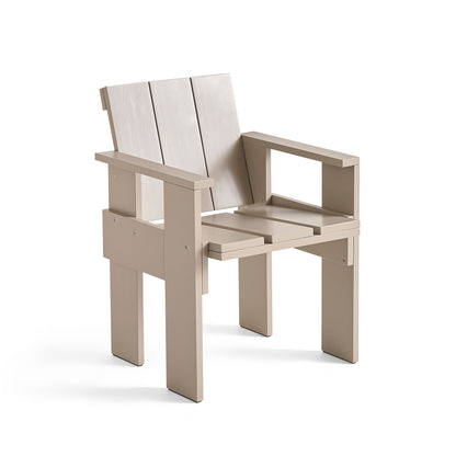 Crate Dining Chair by HAY - London Fog Lacquered Pinewood
