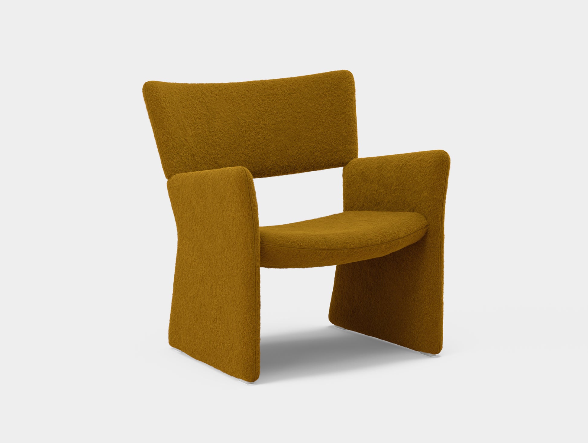 Crown Easy Chair by Massproductions - Kvadrat Silas 454