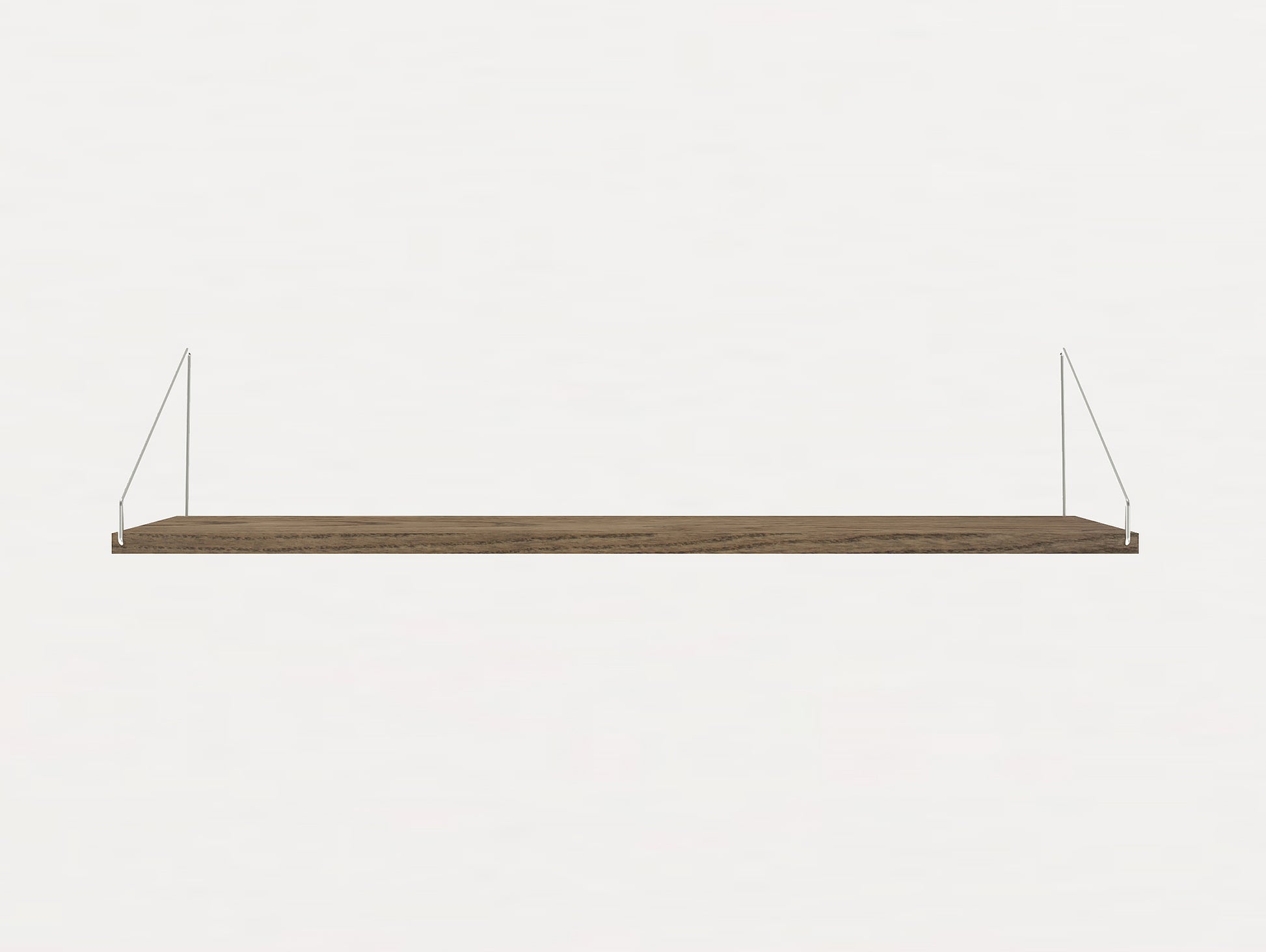 Depth: 20 cm Width: 80 cm Shelf in Dark Oiled Oak by Frama