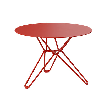 Tio Coffee Table by Massproduction - D60/H42, Pure Red