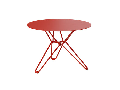 Tio Coffee Table by Massproduction - D60/H42, Pure Red