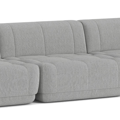Quilton Sofa - Combination 27 by HAY / Combintion 27 / Dot 1682 02 Bianco/Nero