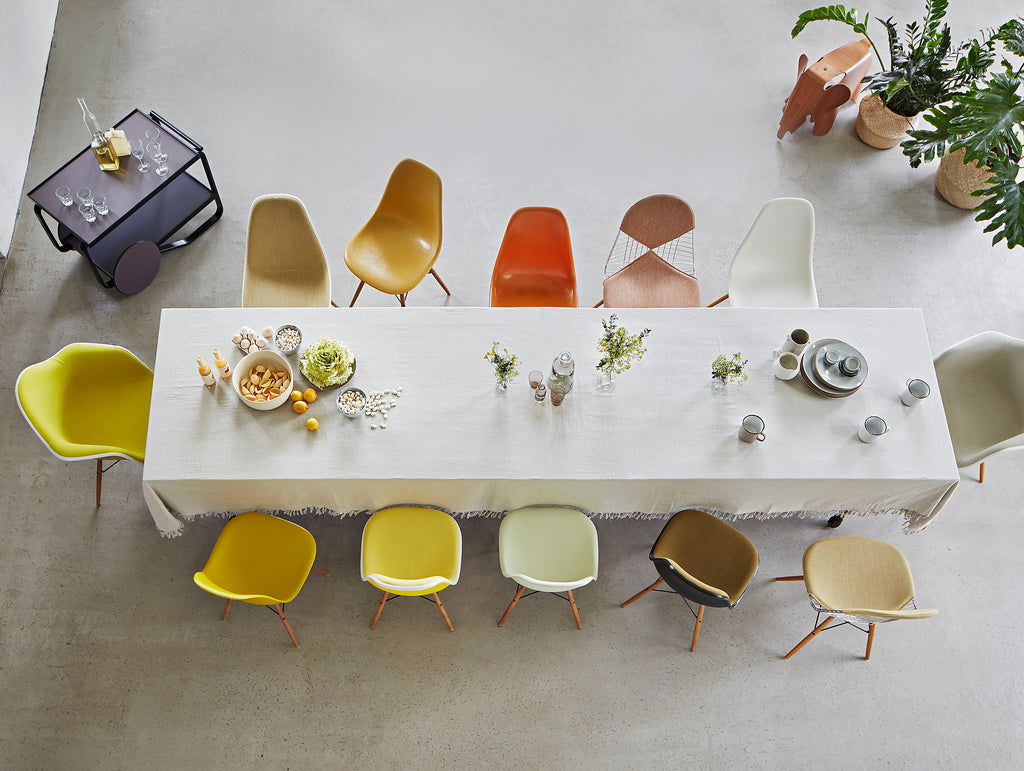 Eames DSW Plastic Side Chair RE by Vitra Really Well Made