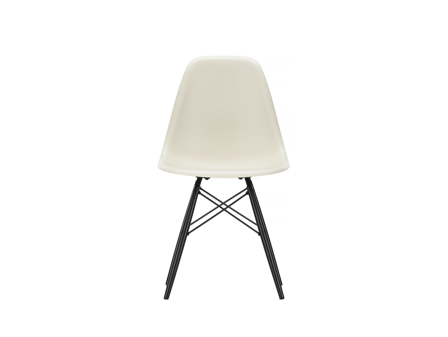 Vitra Eames DSW Plastic Side Chair - Pebble 11