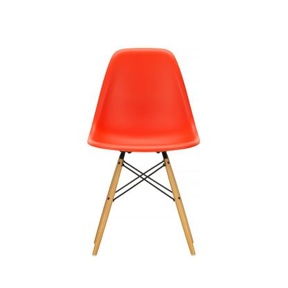 Vitra Eames DSW Plastic Side Chair - Poppy Red 03