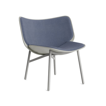 Dapper Lounge Chair / Linara Blueberry 198 / By HAY
