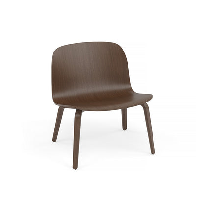Visu Lounge Chair by Muuto - Dark Brown Oak 