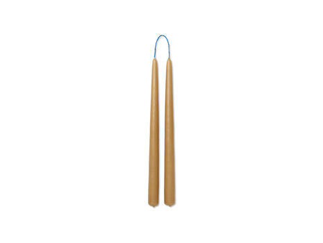 Straw Dipped Candles - Set of 2 by Ferm Living