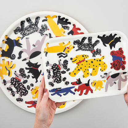 Dogs Art Tray by Wrap