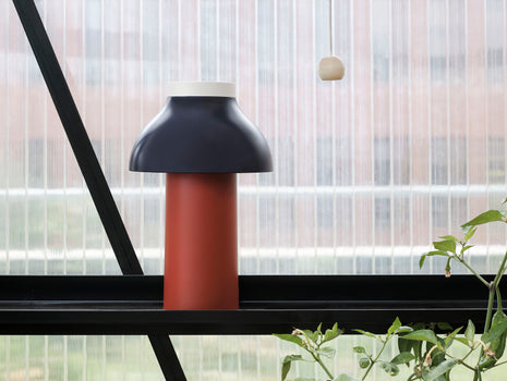 Dusty Red PC Portable Lamp by HAY