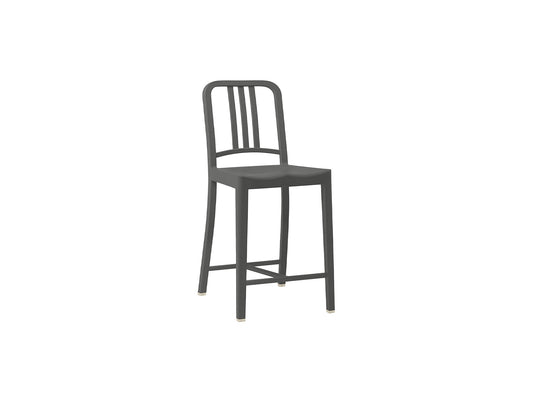 111 Navy Counter Stool by Emeco - Charcoal