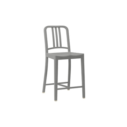 111 Navy Counter Stool by Emeco -  Flint