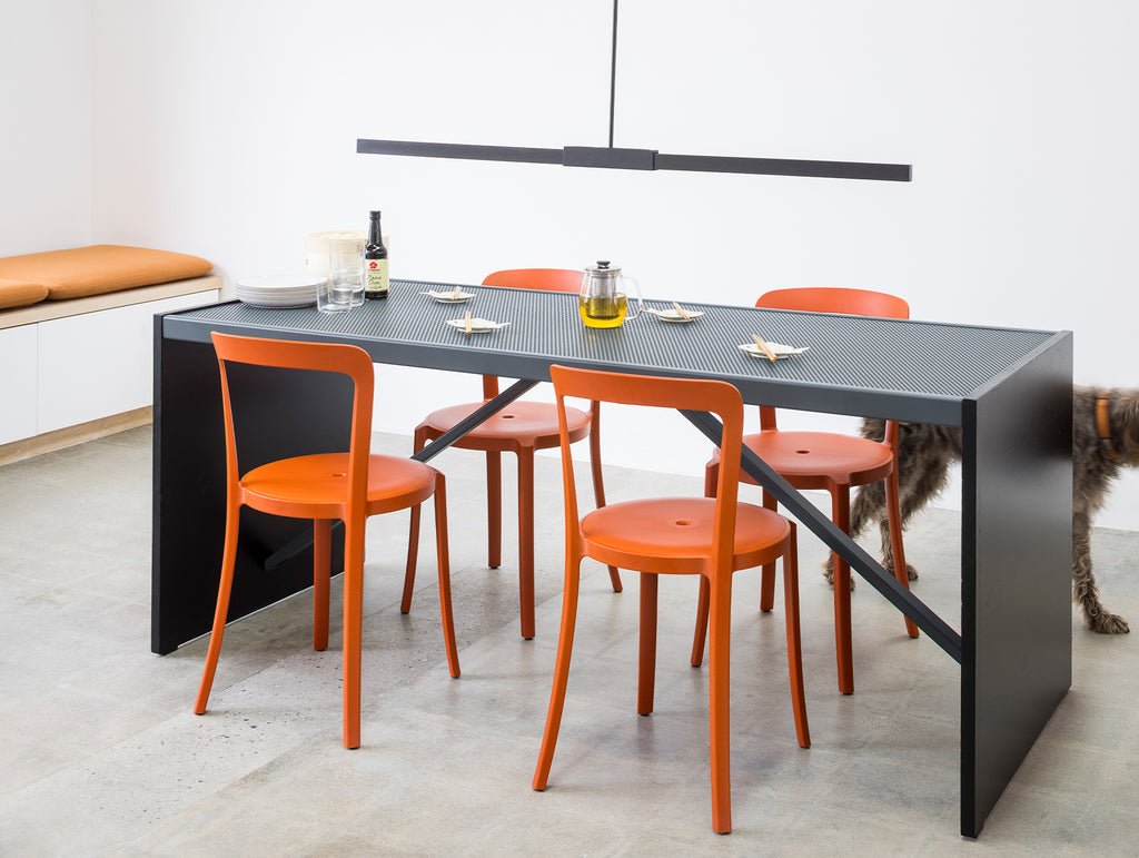 On On Chair Recycled Plastic Seat by Emeco Really Well Made