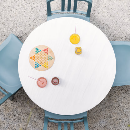 2 Inch Outdoor Cafe Table - X Base by Emeco