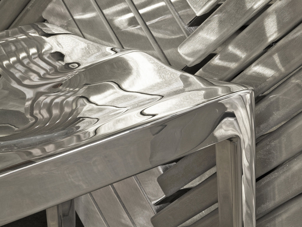 Navy chair online aluminum