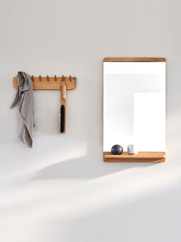Rim Wall Mirror - Oiled Oak