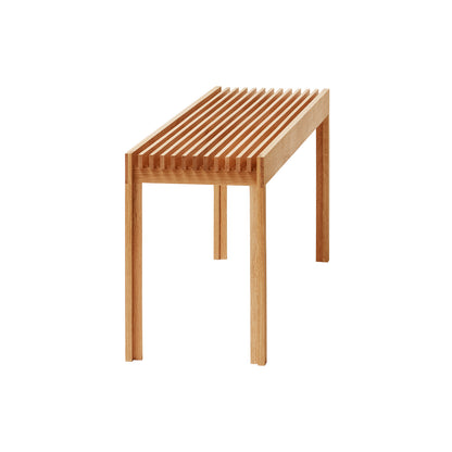 Lightweight Bench by Form and Refine - Oiled Oak
